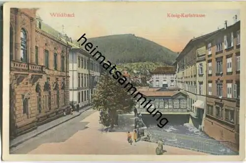 Wildbad - König-Karlstrasse - Verlag Gebr. Metz Tübingen
