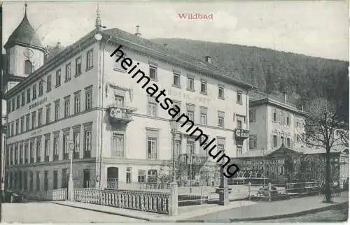 Wildbad - Hotel Post W. Grossmann - Verlag Gebr. Metz Tübingen