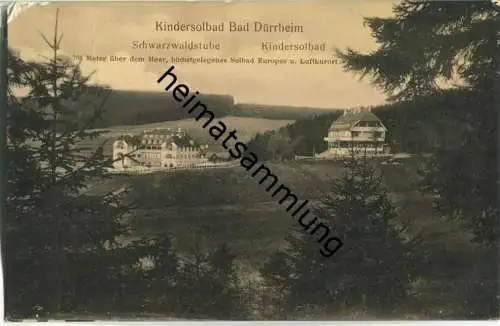 Kindersolbad Bad Dürrheim - Schwarzwaldstube - Kindersolbad - Verlag Alb. Wehinger Bad Dürrheim
