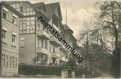 Bad Liebenstein - Kurheim Edelweiss - Foto-Ansichtskarte - Verlag Straub & Fischer Meiningen 1958