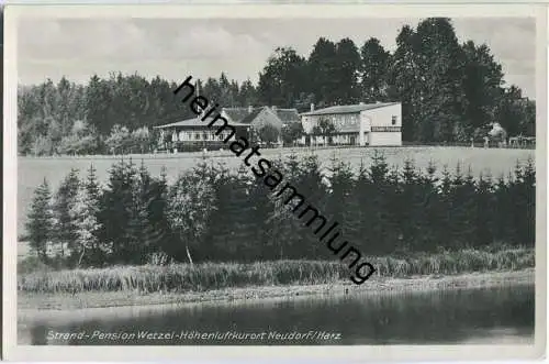 Neudorf/Harz - Strand-Pension Wetzel - Verlag Alfred Pappert Gernrode
