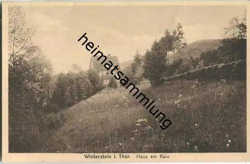 Winterstein - Haus am Rain - Verlag Hugo Meyer Waltershausen