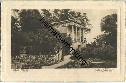Park Wörlitz - Flora-Tempel - Verlag Gustav Horn Wörlitz