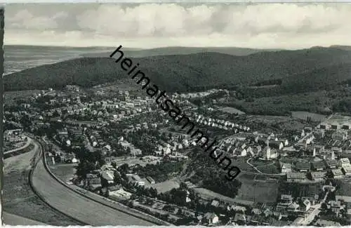 Bad Salzdetfurth - Luftaufnahme - Foto-Ansichtskarte - Verlag Schöning & Co. Lübeck