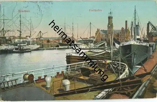 Bremen - Freihafen - Verlag Fritz D. Schrader Bremen