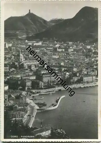 Como - Panorama - Foto-AK - Ediz. Abele Preda Milano 1939