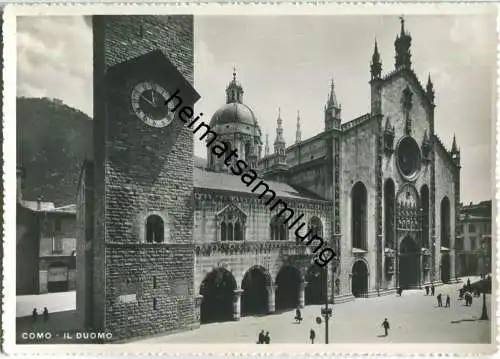 Como - Il Duomo - Foto-AK - Ediz. Abele Preda Milano 1939