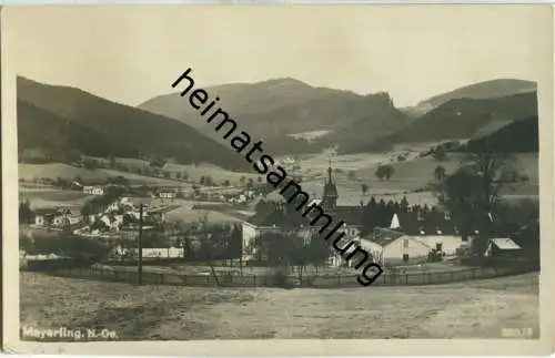 Mayerling - Foto-AK - Verlag P. Ledermann Wien 1928