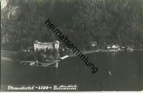 St. Andrä - Ossiachersee - Strandhotel Lido - Foto-AK