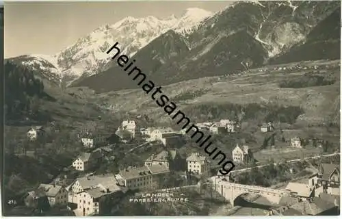 Landeck - Foto-AK - Verlag J. Nipp Lustenau 1927