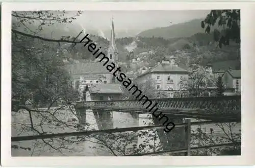 Hötting - Innbrücke - Foto-Ansichtskarte ohne Verlagsangabe