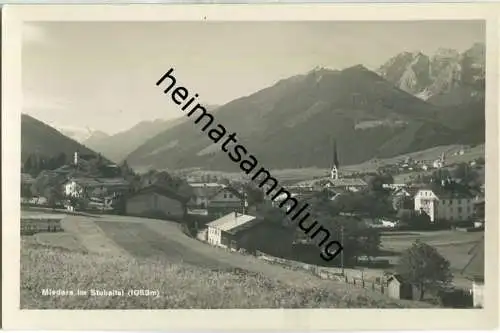 Mieders im Stubaital - Foto-Ansichtskarte - Tiroler Kunstverlag Chizzali Innsbruck