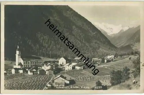 Neustift - Foto-Ansichtskarte - Verlag A. Stockhammer Hall