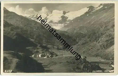 Gurgl - Foto-Ansichtskarte - Verlag Much Heiss Innsbruck