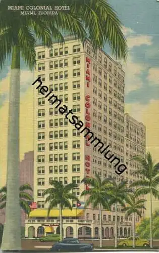 Florida - Miami Colonial Hotel