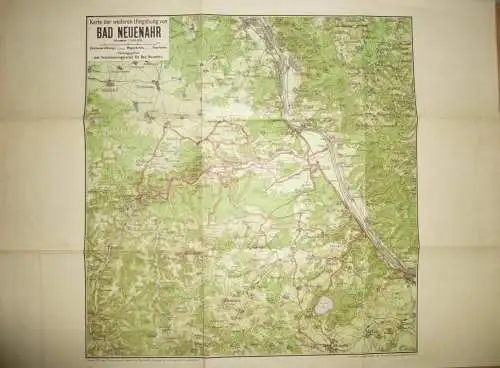 Deutschland - Bad Neuenahr ca. 1910 - Wegweiser durch den Neuenahrer Wald und durch die Umgebung von Bad Neuenahr - 2 Ka