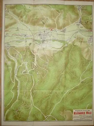 Deutschland - Bad Neuenahr ca. 1910 - Wegweiser durch den Neuenahrer Wald und durch die Umgebung von Bad Neuenahr - 2 Ka