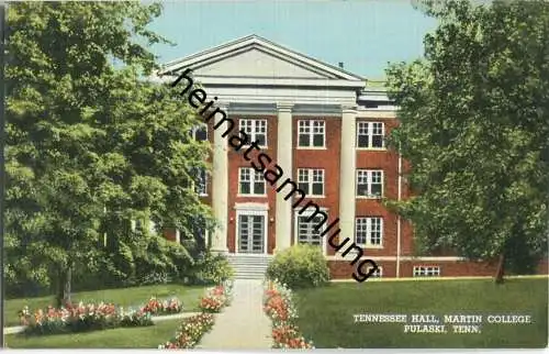 Tennessee - Pulaski - Tennessee Hall - Martin College