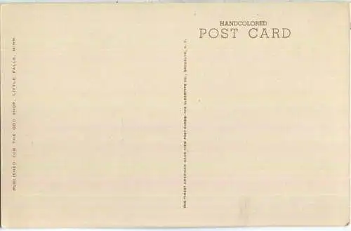 Minnesota - Little Falls - Memorial Bridge - Handcoloriert