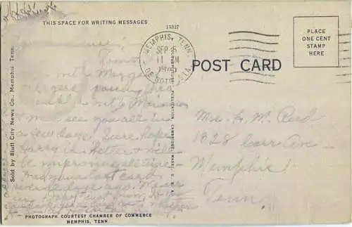 Tennessee - Memphis - Freight Barges on the Mississippi River