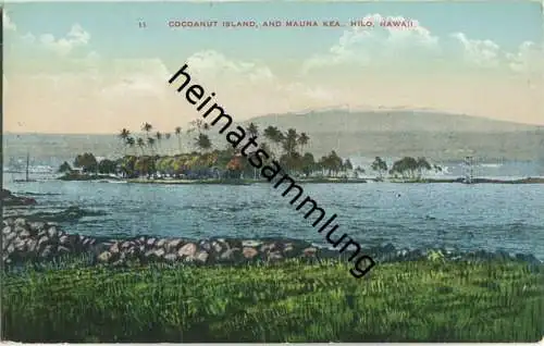 Hawaii - Hilo - Mauna Kea - Cocoanut Island