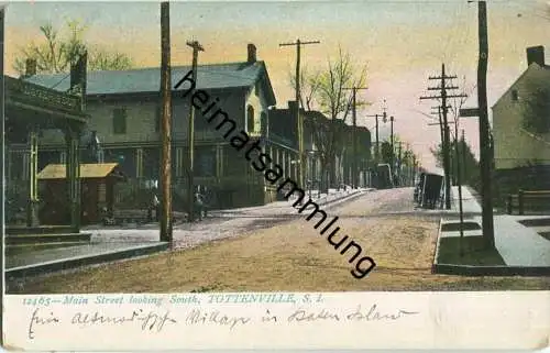 New York - Tottenville S. I. - Main street