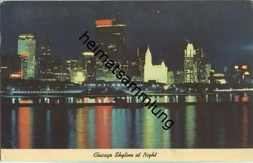 Illinois - Chicago - Skyline at Night
