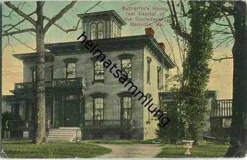 Virginia - Danville - Sutherlin's Home