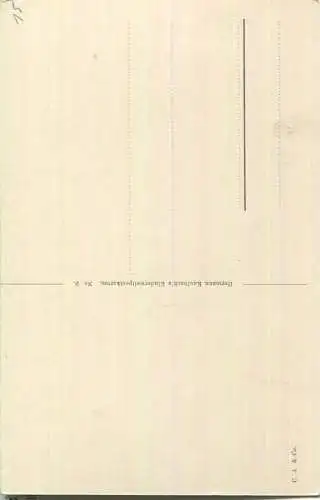 Junge auf 'C' mit Spinnennetz - signiert Hermann Kaulbach