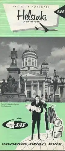 Finnland - Helsinki - SAS City Portrait - Faltblatt