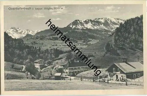 Obertiefenbach i. bayr. Allgäu - Verlag J. Heimhuber Sonthofen