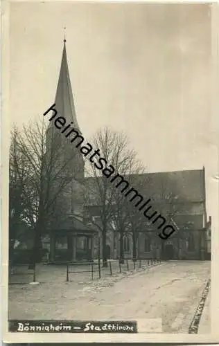 Bönnigheim - Stadtkirche - Foto-Ansichtskarte