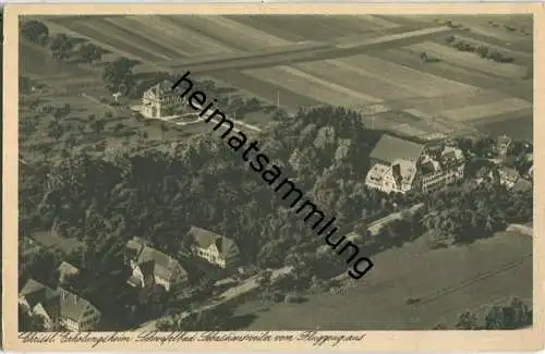 Schwefelbad Sebastiansweiler - Christl. Erholungsheim - Luftbild - Verlag A. Weber & Co. Stuttgart