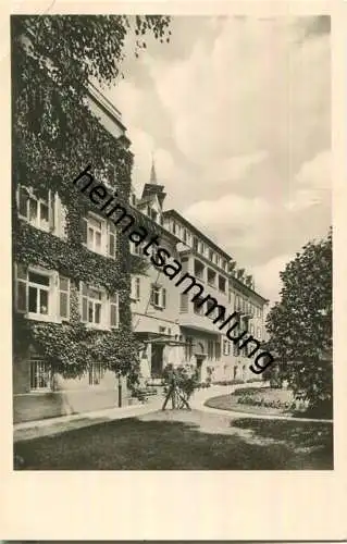 Mineralbad Ditzenbach - Sanatorium - Foto-Ansichtskarte - Verlag Gauger Geislingen