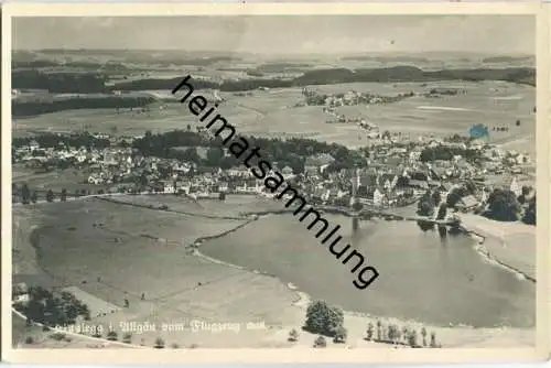 Risslegg - Fliegeraufnahme - Foto-Ansichtskarte - Verlag Franckh Stuttgart