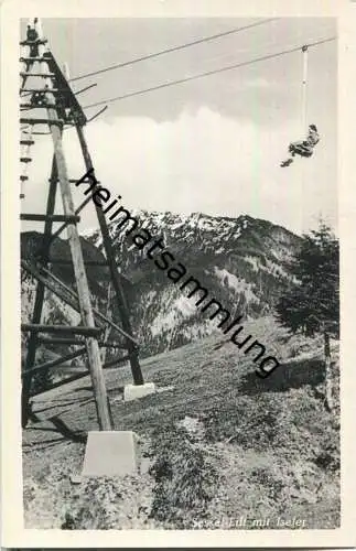 Iseler - Sessel-Lift - Foto-Ansichtskarte - Verlag Franz Milz Füssen