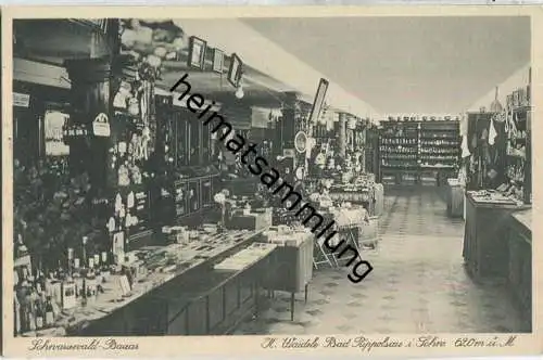 Bad Rippoldsau - Schwarzwälder Bazar - Besitzer Hermann Waidele - Verlag H. Sting Tübingen