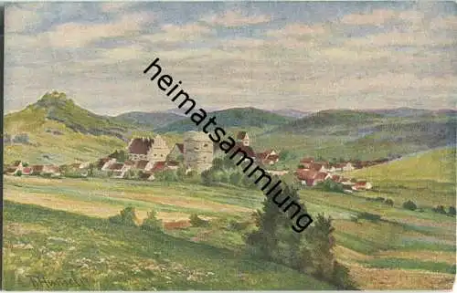 Trochtelfingen - signiert F. Hummel - Verlag Edm. v. König Heidelberg