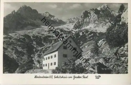 Hinterstoder Schutzhaus am grossen Priel - Foto-AK