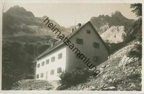 Karl-Krahl Schutzhaus mit grossen Priel - Foto-AK