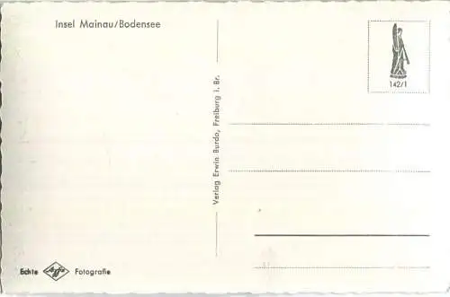 Insel Mainau - Foto-Ansichtskarte - Verlag Erwin Burda Freiburg