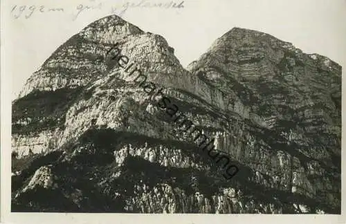 Ötscher - Rauer Kamm - Foto-AK - Verlag Foto-Anstalt J. Kuss Mariazell gel. 1930