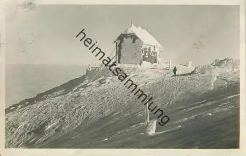 Seetaleralpen - Seetalhütte - Zirbitzkogel - Foto-AK - Verlag R. Klotzinger Judenburg 1926 - gel. 1926