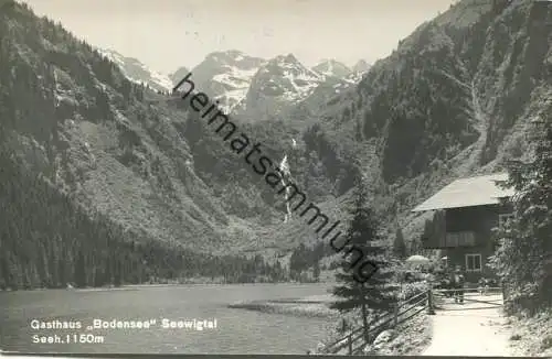 Seewigtal Post Aich - Gasthaus Bodensee - Foto-AK - Verlag Foto Landi Schladming gel. 1961