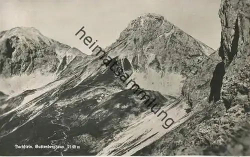 Dachstein - Guttenberghaus - Foto-AK - Cosy-Verlag Salzburg