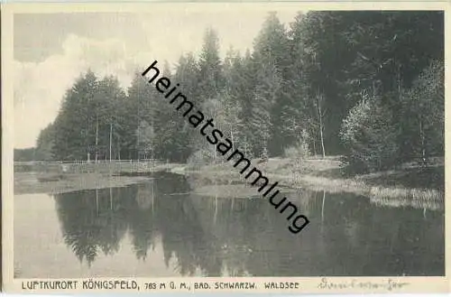 Königsfeld - Waldsee - Verlag H. Christoph Königsfeld