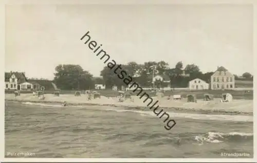 Ostseebad Pelzerhaken - Strandpartie - Foto-AK - Verlag Robert Evers Strand-Basar Pelzerhaken