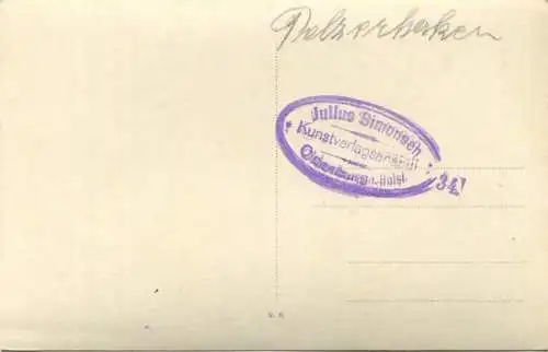 Pelzerhaken - Strand - Foto-AK - Stempel: Verlag Julius Simonsen Oldenburg