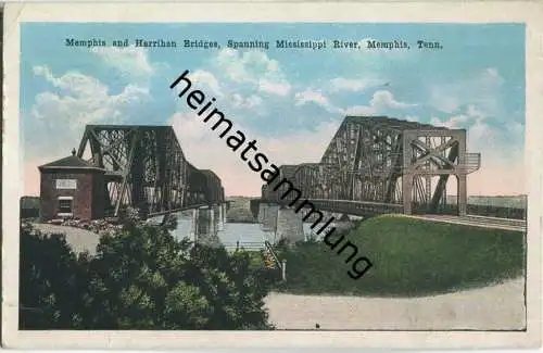Tennessee - Memphis - Memphis and Harrihan Bridge