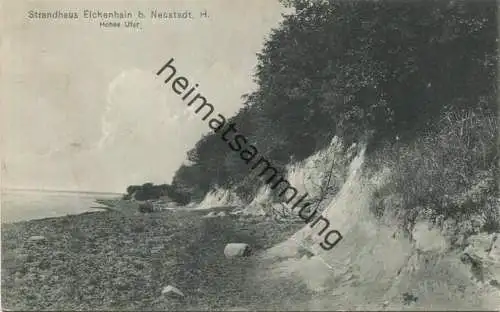 Strandhaus Eichenhain bei Neustadt - Hohes Ufer - Verlag Julius Simonsen Oldenburg